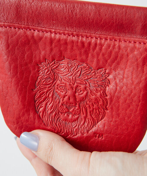LION COFFEEebr カップレザーポーチ 本日お値下げ❗早い者勝ちです❗ ear PAPILLONNER（イアパピヨネ）の「LION COFFEE(ライオンコーヒー