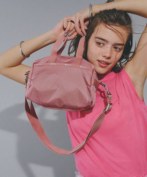 SMALL UPTOWN SATCHEL ダスティーピンクC（ショルダーバッグ