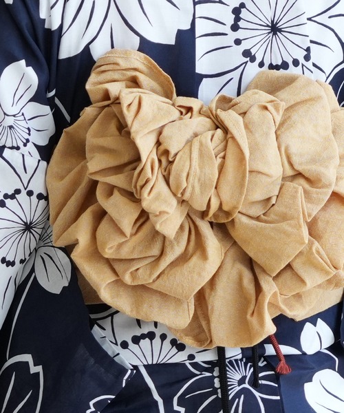 utatane（ウタタネ）の「選べる浴衣2点セット 作り帯（浴衣・レディース・ネイビー系2/ホワイト系3/ネイビー系3/ホワイト系2/ネイビー系1/ホワイト系4/ホワイト系1・FREE）」の12枚目の写真