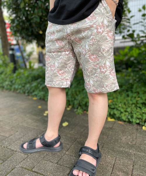 海外限定商品！花柄コットンショートパンツ 花柄 ショートパンツ(レディース) - 海外通販のBUYMA
