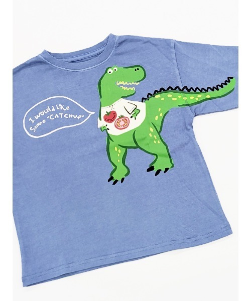セール】【Catchup】ティラノサウルスロングTシャツ（Tシャツ