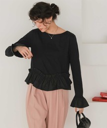 フリルスリーブ」に該当するTシャツ/カットソーファッション通販