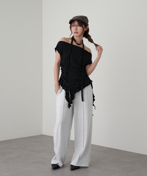 RAY CASSIN（レイカズン）の「レースアップミュール（その他シューズ・レディース・ホワイト/ブラック・36/37/38）」の17枚目の写真