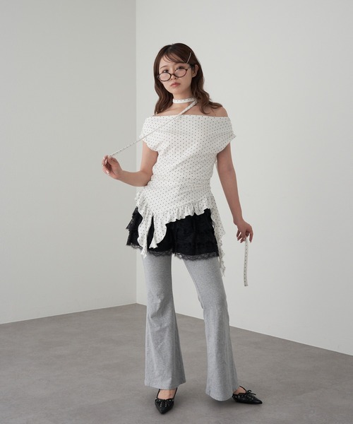 RAY CASSIN（レイカズン）の「レースアップミュール（その他シューズ・レディース・ホワイト/ブラック・36/37/38）」の18枚目の写真