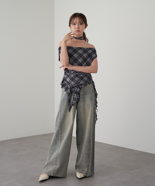 RAY CASSIN（レイカズン）の「レースアップミュール（その他シューズ・レディース・ホワイト/ブラック・36/37/38）」の10枚目の写真