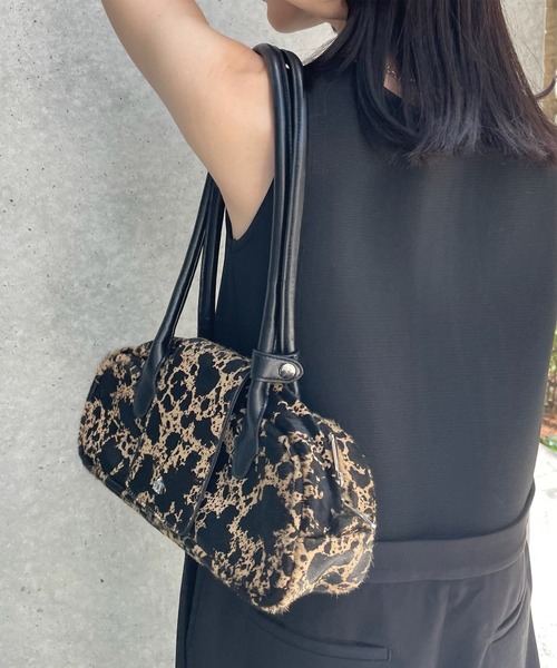 Ameri（アメリ）の「LONG HANDLE RECTANGLE MLT BAG（ハンドバッグ・レディース・マルチ・FREE）」の9枚目の写真