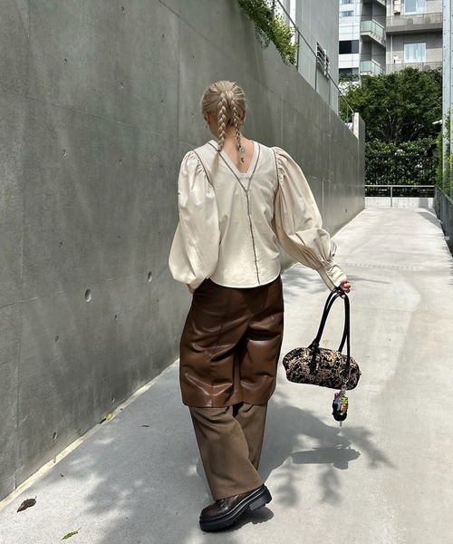 Ameri（アメリ）の「LONG HANDLE RECTANGLE MLT BAG（ハンドバッグ・レディース・マルチ・FREE）」の11枚目の写真