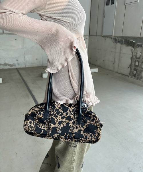 Ameri（アメリ）の「LONG HANDLE RECTANGLE MLT BAG（ハンドバッグ・レディース・マルチ・FREE）」の15枚目の写真