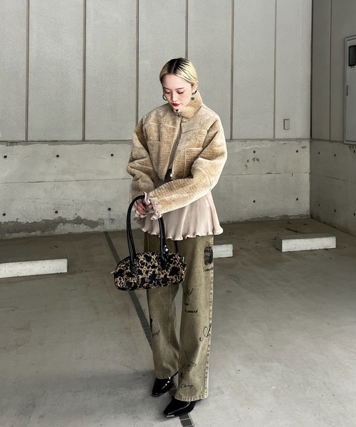 Ameri（アメリ）の「LONG HANDLE RECTANGLE MLT BAG（ハンドバッグ・レディース・マルチ・FREE）」の14枚目の写真