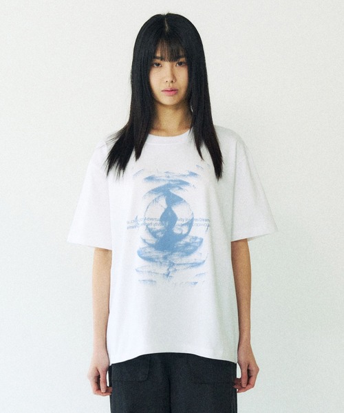 セール】【UNISEX】SLOW ACID／DUNE WAVE T（Tシャツ/カットソー