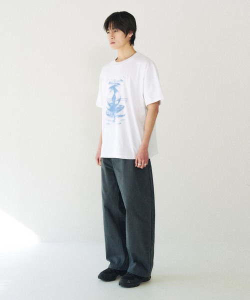 セール】【UNISEX】SLOW ACID／DUNE WAVE T（Tシャツ/カットソー