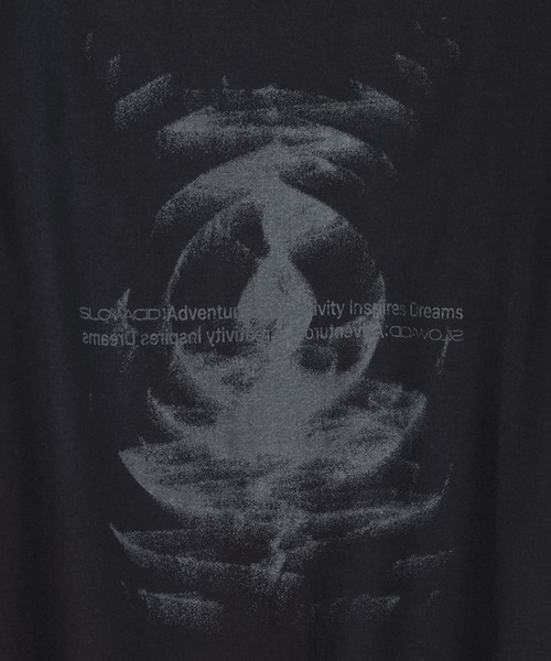 SLOWACID（スローアシッド）の「【UNISEX】SLOW ACID／DUNE WAVE T（Tシャツ/カットソー・レディース・チャコール/ホワイト/ブラック・SMALL/MEDIUM/LARGE）」の18枚目の写真