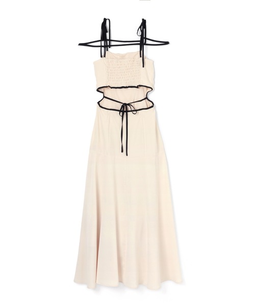 M DOLLY バイカラーバックコンシャスドレス M DOLLY original* bicolor back conscious dress/バイカラー
