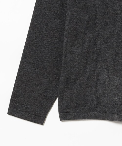 B:MING by BEAMS（ビーミングバイビームス）の「14ゲージ ニット クルーネック Tシャツ（ニット/セーター・メンズ・グレー/ブラウン系その他2・SMALL/MEDIUM/LARGE）」の8枚目の写真