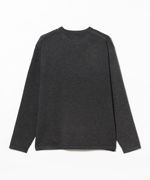 B:MING by BEAMS（ビーミングバイビームス）の「14ゲージ ニット クルーネック Tシャツ（ニット/セーター・メンズ・グレー/ブラウン系その他2・SMALL/MEDIUM/LARGE）」の10枚目の写真