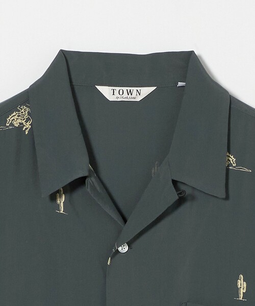 TOWN（タウン）の「＜TOWN＞ COWBOY シャツ（シャツ/ブラウス・メンズ・オリーブ・S/L/XL/M）」の3枚目の写真