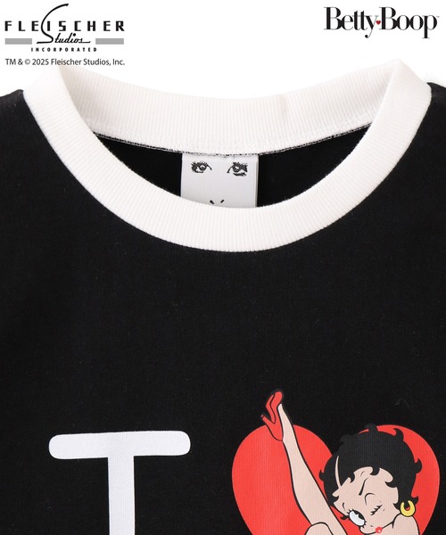 激レア 新品 送料込 エックスガール XGIRL ベティー tシャツ コラボ X-girl x BETTY BOOP(TM) S/S BABY TEE（Tシャツ/カットソー