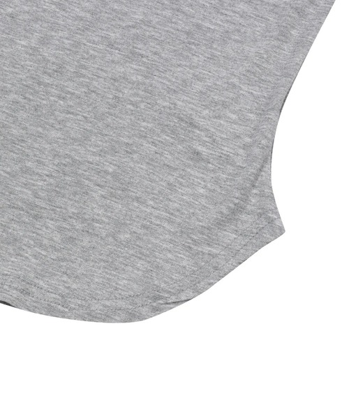 MUCENT（ムセント）の「【日本未発売/WEB限定】MUCENT(ムセント)/Uネック 裾ラウンド クロップド 半袖 Tシャツ/U-NECK CROP HALF T（Tシャツ/カットソー・レディース・チャコールグレー/グレー/ブラック/ホワイト・FREE）」の20枚目の写真