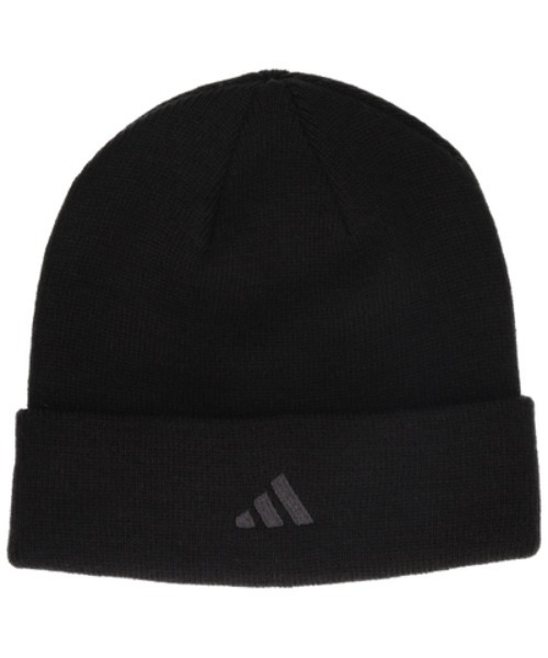 adidas（アディダス）の「adidas/アディダス ADM AC KNIT WATCH（ニットキャップ/ビーニー・メンズ・ブラック×グレー/グレー/ブラック×ホワイト・ONE SIZE）」の2枚目の写真