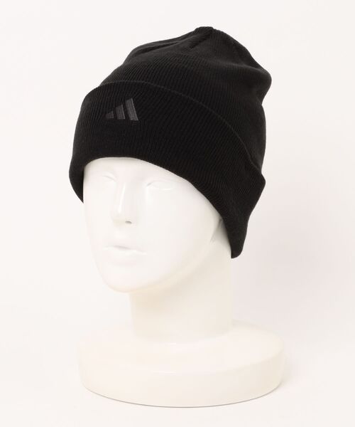 adidas（アディダス）の「adidas/アディダス ADM AC KNIT WATCH（ニットキャップ/ビーニー・メンズ・ブラック×グレー/グレー/ブラック×ホワイト・ONE SIZE）」の5枚目の写真