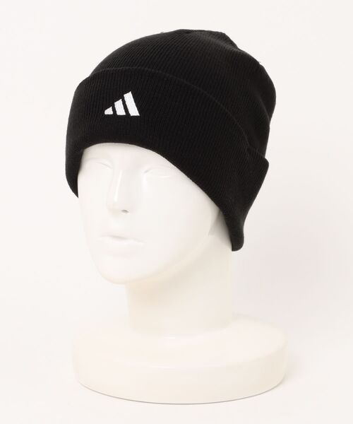 adidas（アディダス）の「adidas/アディダス ADM AC KNIT WATCH（ニットキャップ/ビーニー・メンズ・ブラック×グレー/グレー/ブラック×ホワイト・ONE SIZE）」の8枚目の写真