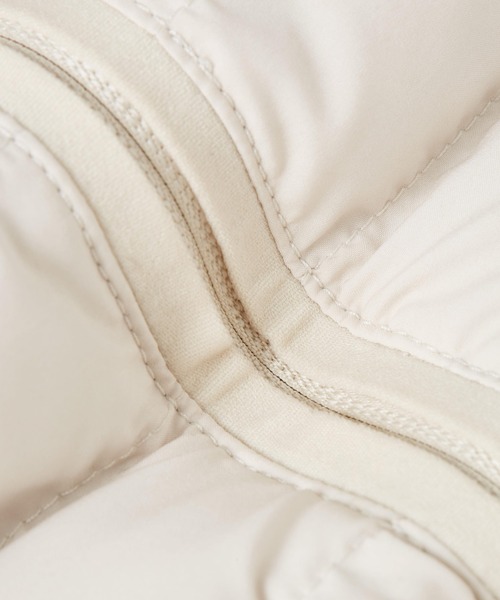 G-STAR（ジースター）の「Foundation Padded Long Jacket/撥水中綿ロングフーデッドコート（ダウンジャケット/コート・レディース・ホワイト系その他/ダークブルー・X-SMALL/SMALL）」の9枚目の写真