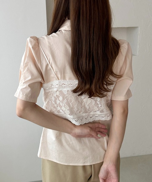 apres jour clair(アプレジュールクレア)の「【apres jour clair】レースリボンビスチェ(その他トップス・レディース・アイボリー/ブラック・フリー/X-LARGE)」の6枚目の写真