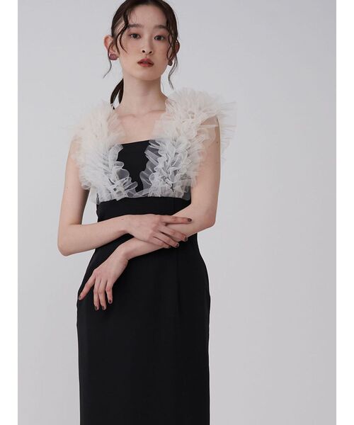 LADYショルダーチュールIラインドレス　ラグナムーン LADYショルダーチュールIラインドレス｜ラグナムーンの通販
