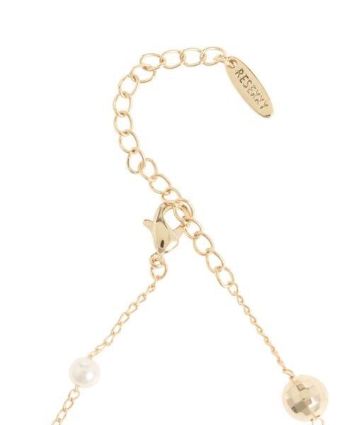 RESEXXY（リゼクシー）の「オルタネイトメタルボールネックレス（ネックレス・レディース・ゴールド/シルバー・FREE）」の5枚目の写真