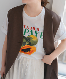 Spick & Span | フルーツグラフィティTシャツ(Tシャツ/カットソー)