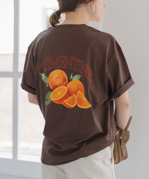 Spick & Span(スピックアンドスパン)の「フルーツグラフィティTシャツ(Tシャツ/カットソー・レディース・その他9/その他4/その他2・FREE)」の2枚目の写真