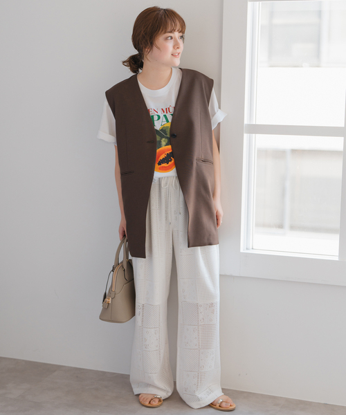 Spick & Span(スピックアンドスパン)の「フルーツグラフィティTシャツ(Tシャツ/カットソー・レディース・その他9/その他4/その他2・FREE)」の17枚目の写真