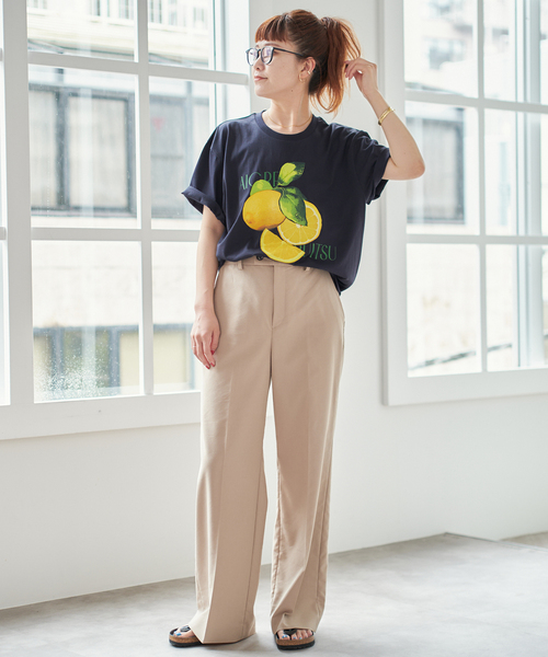 Spick & Span(スピックアンドスパン)の「フルーツグラフィティTシャツ(Tシャツ/カットソー・レディース・その他9/その他4/その他2・FREE)」の15枚目の写真