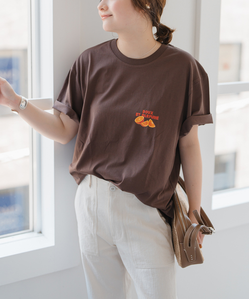 Spick & Span(スピックアンドスパン)の「フルーツグラフィティTシャツ(Tシャツ/カットソー・レディース・その他9/その他4/その他2・FREE)」の11枚目の写真