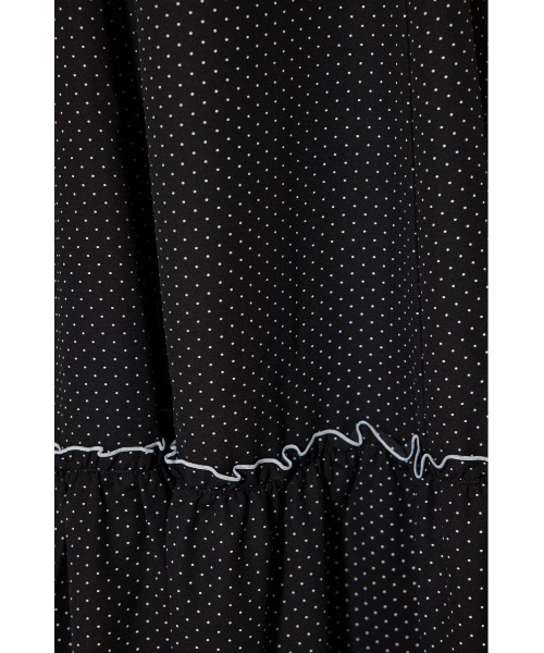 rienda(リエンダ)の「フリルウエストオープンワンピース 夏服(ワンピース・レディース・ホワイト/レッド/ブラック・SMALL/MEDIUM)」の6枚目の写真