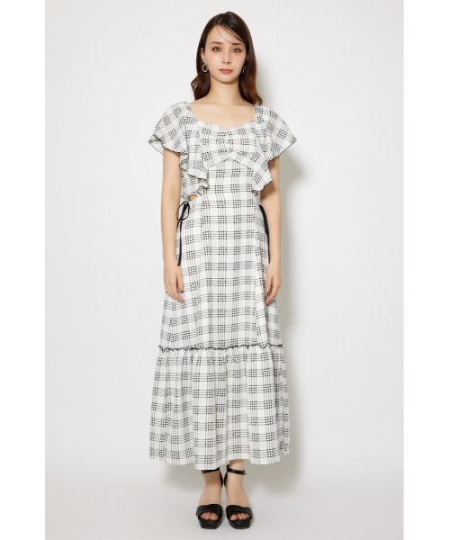 rienda(リエンダ)の「フリルウエストオープンワンピース 夏服(ワンピース・レディース・ホワイト/レッド/ブラック・SMALL/MEDIUM)」の19枚目の写真