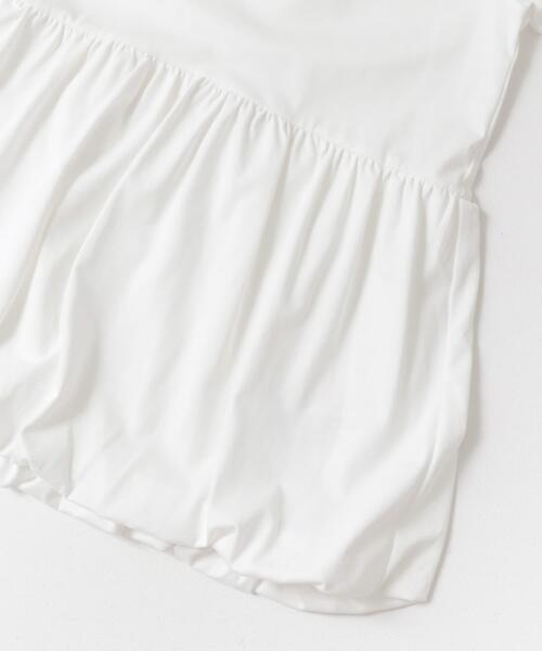 URBAN RESEARCH DOORS（アーバンリサーチドアーズ）の「ペプラムバルーンTシャツ（Tシャツ/カットソー・レディース・ブラック/オフホワイト/ライトグレー・MEDIUM）」の18枚目の写真