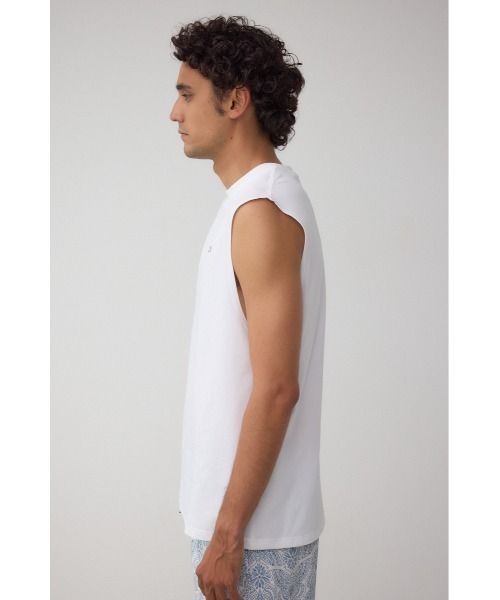 AZUL by moussy(アズールバイマウジー)の「RVCA×AZUL ノースリーブ(Tシャツ/カットソー・メンズ・ブラック/ホワイト/ネイビー系1・FREE)」の8枚目の写真