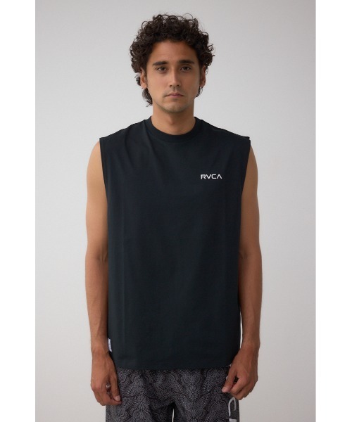 AZUL by moussy(アズールバイマウジー)の「RVCA×AZUL ノースリーブ(Tシャツ/カットソー・メンズ・ブラック/ホワイト/ネイビー系1・FREE)」の17枚目の写真