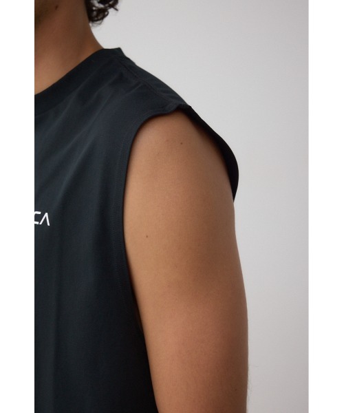 AZUL by moussy(アズールバイマウジー)の「RVCA×AZUL ノースリーブ(Tシャツ/カットソー・メンズ・ブラック/ホワイト/ネイビー系1・FREE)」の22枚目の写真