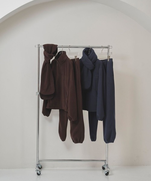 TODAYFUL(トゥデイフル)の「TODAYFUL Easy Fleece Pants イージーフリースパンツ/12520720(スウェットパンツ・レディース・ダークブラウン/ネイビー・38)」の22枚目の写真