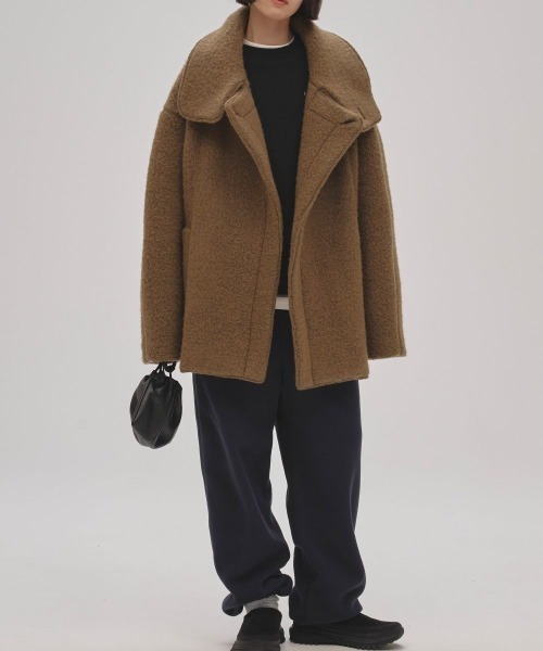 TODAYFUL(トゥデイフル)の「TODAYFUL Easy Fleece Pants イージーフリースパンツ/12520720(スウェットパンツ・レディース・ダークブラウン/ネイビー・38)」の20枚目の写真