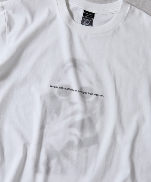 SMOKE T-SHIRT / スモークプリント ヒューマンアート グラフィックT
