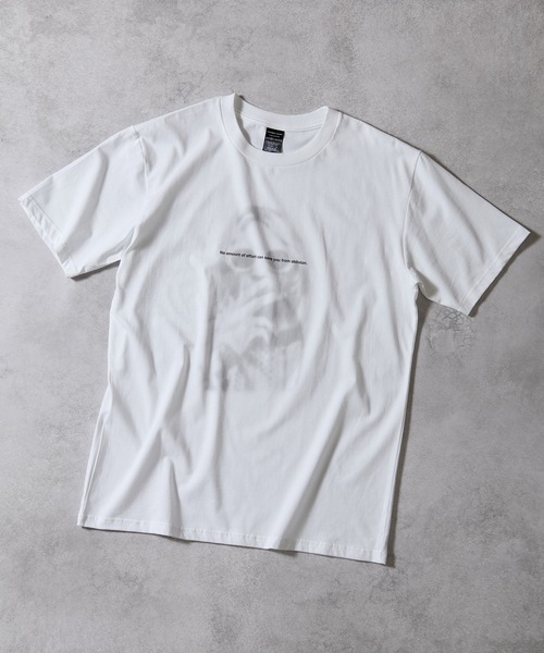 SMOKE T-SHIRT / スモークプリント ヒューマンアート グラフィックT