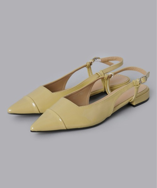 Olu.（オルドット）の「ストラップフラットパンプス（パンプス・レディース・ブラック/マスタード・35/37/39）」の17枚目の写真