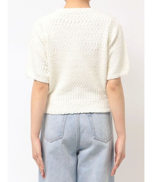 LAGUNAMOON（ラグナムーン）の「ブークレーネップニットプルオーバー（ニット/セーター・レディース・ブラック/ピンク/ホワイト・FREE）」の17枚目の写真