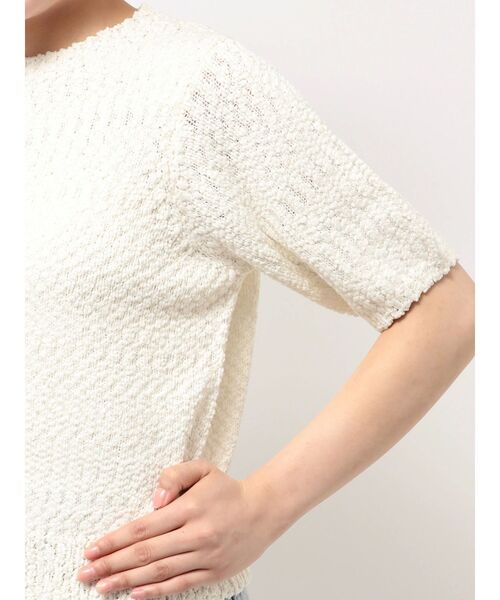 LAGUNAMOON（ラグナムーン）の「ブークレーネップニットプルオーバー（ニット/セーター・レディース・ブラック/ピンク/ホワイト・FREE）」の19枚目の写真