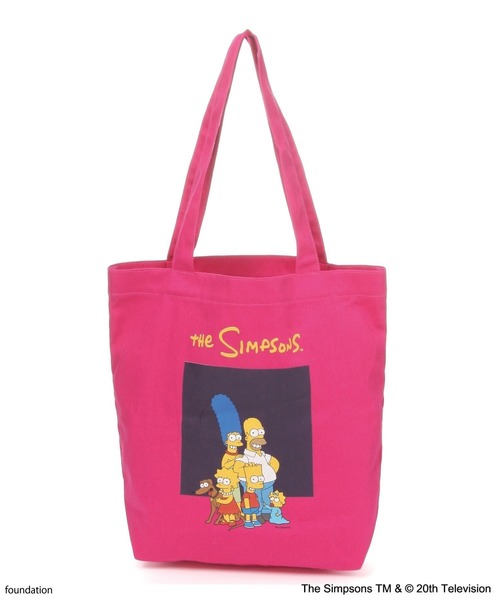 The Simpsons（ザ・シンプソンズ）の「【The Simpsons／BAYFLOW】キャンバストート（トートバッグ・レディース・ナチュラル/ブルー/ピンク・0）」の5枚目の写真