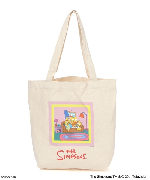The Simpsons（ザ・シンプソンズ）の「【The Simpsons／BAYFLOW】キャンバストート（トートバッグ・レディース・ナチュラル/ブルー/ピンク・0）」の6枚目の写真