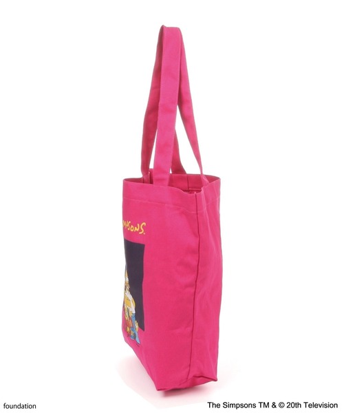 The Simpsons（ザ・シンプソンズ）の「【The Simpsons／BAYFLOW】キャンバストート（トートバッグ・レディース・ナチュラル/ブルー/ピンク・0）」の8枚目の写真